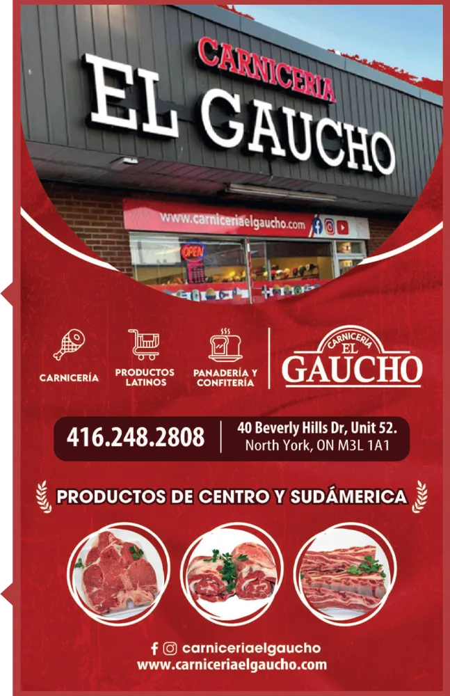 Carnicería El Gaucho en North York, Toronto. Especialistas en carnes frescas, productos latinos, panadería y alimentos de Centro y Sudamérica. Carnicería El Gaucho en North York Toronto con productos latinos y carnes de Centro y Sudamérica