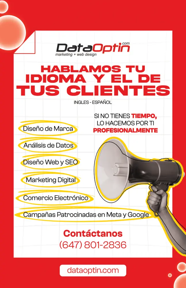 Diseño Web Toronto-DataOptin